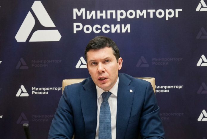 head of the Ministry of Industry and Trade, Anton Alikhanov