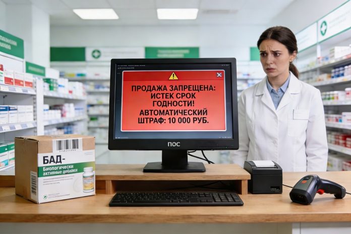 Automated Fines for Expired Dietary Supplements