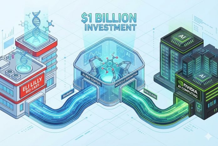 Eli Lilly and NVIDIA Open $1B AI R&D Center for Molecule Generation